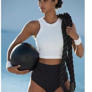 Free People Blissed Out Tank in White NWT